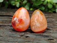 Polished Carnelian Eggs x 20 From Madagascar