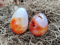 Polished Carnelian Eggs x 20 From Madagascar