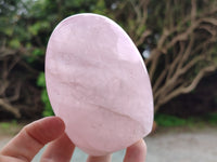 Polished Rose Quartz Standing Free Forms x 4 From Ambatondrazaka, Madagascar