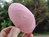 Polished Rose Quartz Standing Free Forms x 4 From Ambatondrazaka, Madagascar