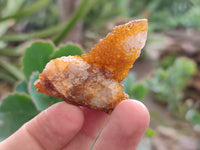 Natural Golden Solar Spirit Quartz Clusters x 35 From Boekenhouthoek, South Africa