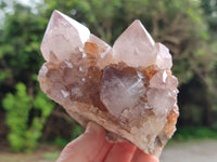 Natural Smokey Amethyst Spirit Quartz Clusters x 4 From Boekenhouthoek, South Africa