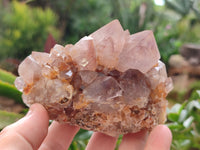 Natural Smokey Amethyst Spirit Quartz Clusters x 4 From Boekenhouthoek, South Africa