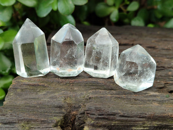 Polished Clear Quartz Crystals x 35 From Madagascar