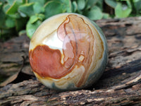 Polished Polychrome Jasper Spheres x 6 From Mahajanga, Madagascar