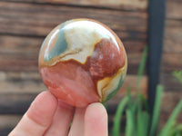 Polished Polychrome Jasper Spheres x 6 From Mahajanga, Madagascar