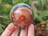 Polished Polychrome Jasper Spheres x 6 From Mahajanga, Madagascar