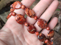 Hand Made Mixed Stone Bead Necklaces x 6 From Southern Africa