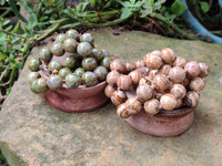 Hand Made Mixed Stone Bead Necklaces x 6 From Southern Africa