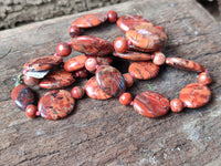 Hand Made Mixed Stone Bead Necklaces x 6 From Southern Africa