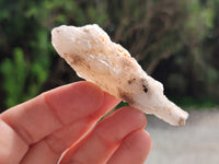 Natural Drusy Quartz Coated Calcite Pseudomorph Specimens x 20 From Alberts Mountain, Lesotho