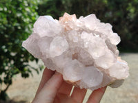 Natural Amethyst Spirit Quartz Clusters x 3 From Boekenhouthoek, South Africa