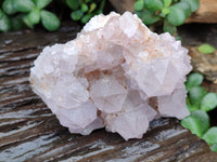 Natural Amethyst Spirit Quartz Clusters x 3 From Boekenhouthoek, South Africa