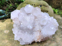 Natural Amethyst Spirit Quartz Clusters x 3 From Boekenhouthoek, South Africa