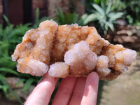 Natural Amethyst Spirit Quartz Clusters x 3 From Boekenhouthoek, South Africa