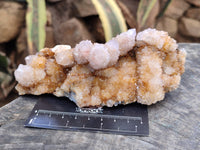 Natural Amethyst Spirit Quartz Clusters x 3 From Boekenhouthoek, South Africa