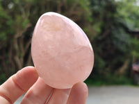 Polished Rose Quartz Standing Free Forms x 6 From Ambatondrazaka, Madagascar