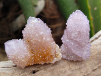 Natural Ametrine Spirit Quartz Clusters x 24 From Boekenhouthoek, South Africa