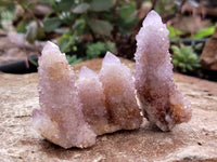 Natural Ametrine Spirit Quartz Clusters x 24 From Boekenhouthoek, South Africa