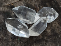 Polished Double Terminated Clear Quartz Crystals x 70 From Madagascar