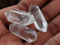 Polished Double Terminated Clear Quartz Crystals x 70 From Madagascar