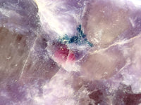 Polished Lepidolite with Pink Rubellite Point x 1 From Ambatondrazaka, Madagascar