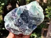 Natural Watermelon Fluorite Cobbed Specimens x 4 From Uis, Namibia