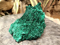 Natural Silky Malachite Specimens x 1 From Kasompe, Congo