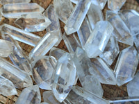 Polished Double Terminated Clear Quartz Crystals x 70 From Madagascar