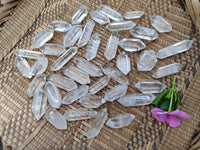 Polished Double Terminated Clear Quartz Crystals x 70 From Madagascar