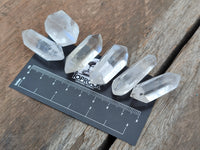 Polished Double Terminated Clear Quartz Crystals x 70 From Madagascar