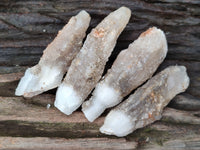 Natural Drusy Quartz Coated Calcite Pseudomorph Specimens x 20 From Alberts Mountain, Lesotho