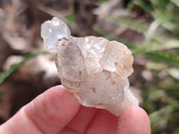 Natural Drusy Quartz Coated Calcite Pseudomorph Specimens x 35 From Alberts Mountain, Lesotho