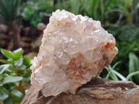 Natural Limonite Quartz Clusters x 4 From Solwezi, Zambia