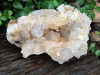 Natural Limonite Quartz Clusters x 4 From Solwezi, Zambia