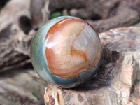 Polished Polychrome Jasper Spheres x 6 From Mahajanga, Madagascar