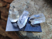 Polished Clear Quartz Crystals x 35 From Madagascar