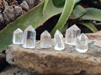 Polished Clear Quartz Crystals x 35 From Madagascar