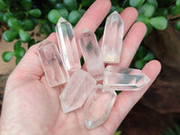 Polished Clear Quartz Crystals x 35 From Madagascar