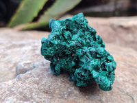 Natural Silky Malachite Specimens x 20 From Kasompe, Congo