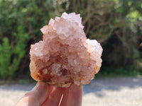 Natural Ametrine Spirit Quartz Clusters x 4 From Boekenhouthoek, South Africa