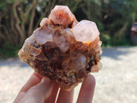 Natural Ametrine Spirit Quartz Clusters x 4 From Boekenhouthoek, South Africa