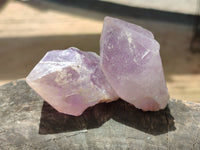 Natural Jacaranda Amethyst Quartz Crystals x 12 From Mumbwa, Zambia