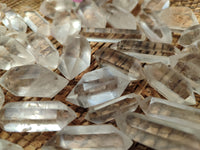 Polished Double Terminated Clear Quartz Crystals x 70 From Madagascar