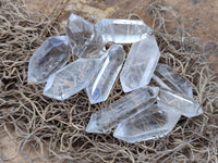 Polished Double Terminated Clear Quartz Crystals x 70 From Madagascar