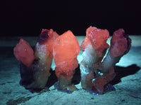 Natural Drusy Quartz Coated Calcite Pseudomorph Specimens x 20 From Alberts Mountain, Lesotho