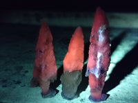 Natural Drusy Quartz Coated Calcite Pseudomorph Specimens x 35 From Alberts Mountain, Lesotho