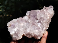 Natural Jacaranda Amethyst Quartz Clusters x 2 From Mumbwa, Zambia