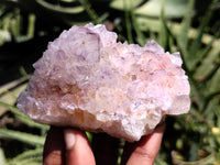 Natural Amethyst Spirit Quartz Clusters x 12 From Boekenhouthoek, South Africa