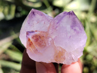 Natural Amethyst Spirit Quartz Clusters x 12 From Boekenhouthoek, South Africa